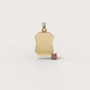 Octagon Ruby Charm